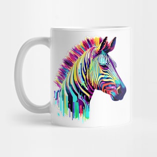 Zebra Animal Freedom World Wildlife Wonder Abstract Mug